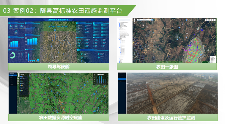 某县高标准农田遥感监测平台